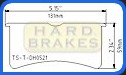 DH521 Titanium Brake Backing Plate for Wilwood Superlite 4/6