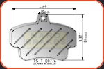 D776 Ventilated Titanium Heat Shields for Brakes on Porsche Cayman S, Boxster S, 911, 996, 997