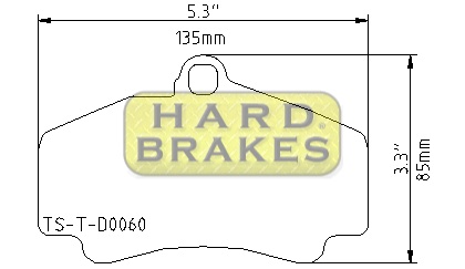 DP2474 Titanium Brake Heat Shields, Titanium Shims Porsche 996, Porsche 997 - Click Image to Close