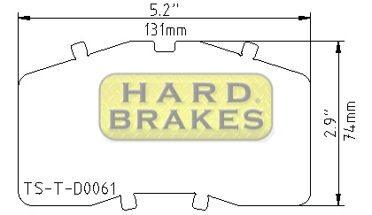 DP1842 Titanium Brake Backing Plate Audi S8, Alcon Racing Caliper, Porsche 993, Porsche 996 - Click Image to Close