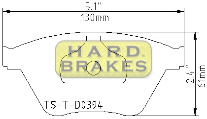 D394 Titanium Alloy Brake Heat Shield for Alfa Romeo, BMW E34, E36, E46, BMW 330i, M3, M5, Z3 - Click Image to Close