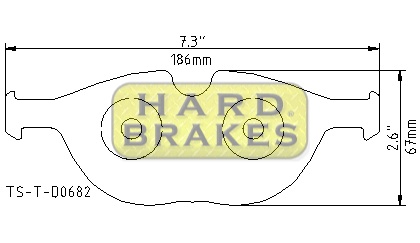 D682 Titanium Brake Backing Plate Audi TT, BMW Z8, Chrysler Crossfire, VW Golf R32 - Click Image to Close