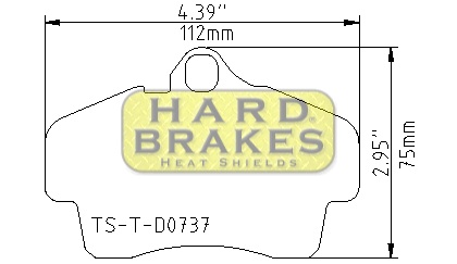 D737 Titanium Heat Shield Set for Porsche Cayman, Cayman S, Boxster, Boxster S - Click Image to Close