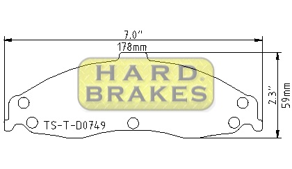 D749 Titanium Brake Heat Shield for Chevrolet Camaro, Pontiac Firebird - Click Image to Close