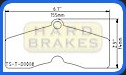 D8 Titanium Alloy Brake Heat Shield for Chevrolet Corvette, Camaro, Pontiac Firebird, Trans-Am