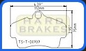 D737 Titanium Heat Shield Set for Porsche Cayman, Cayman S, Boxster, Boxster S